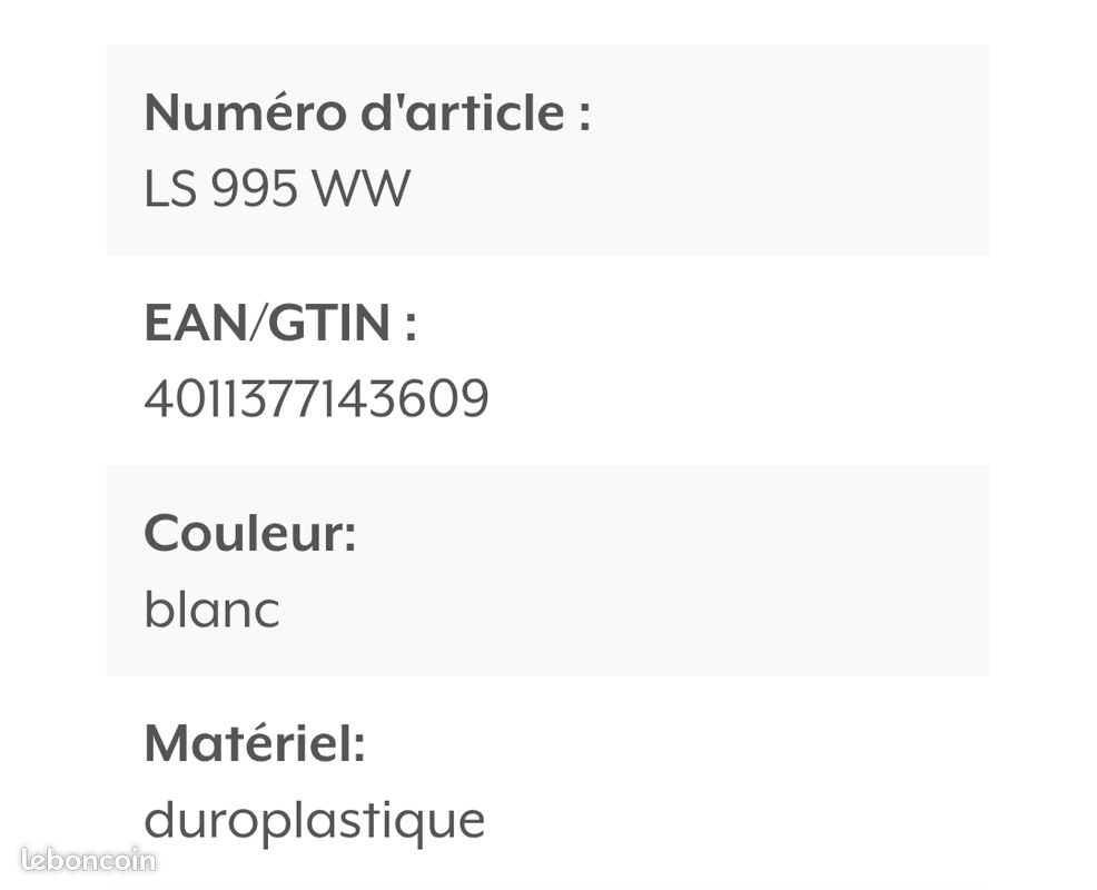 Interrupteur double Jung blanc LS995WW (image 5)