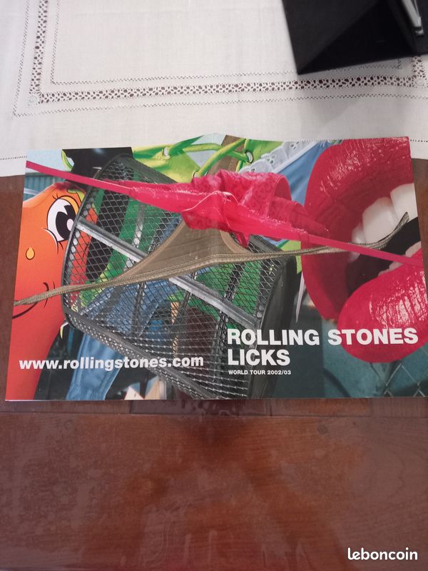 Programme Rolling Stones 2003 (image 1)