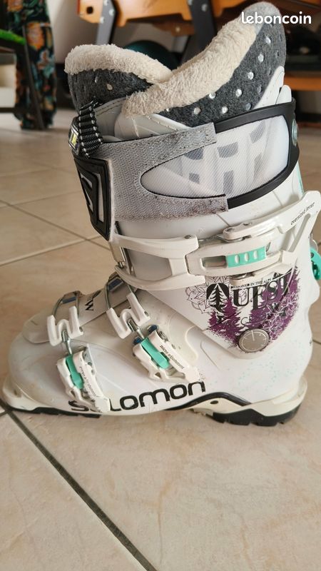 Chaussures ski Salomon Ouest acces cruise femme taille 24/24,5 (38 / 39) (image 1)