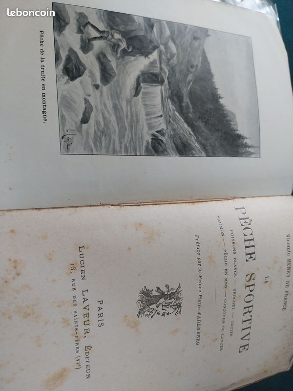 Ancien Livre/document Permis De Pêche Pennsylvanie - Vintage