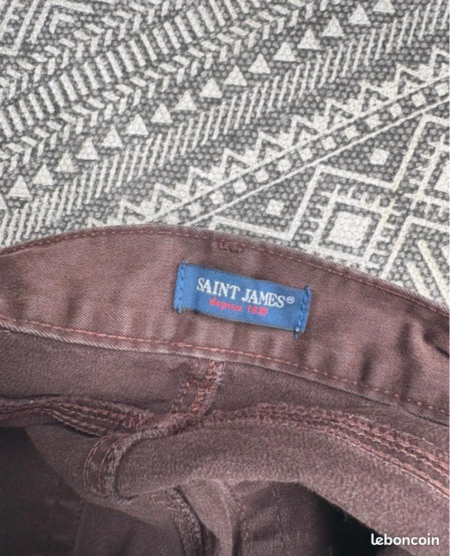 Joli Pantalon Saint James comme neuf - taille 40 (image 5)