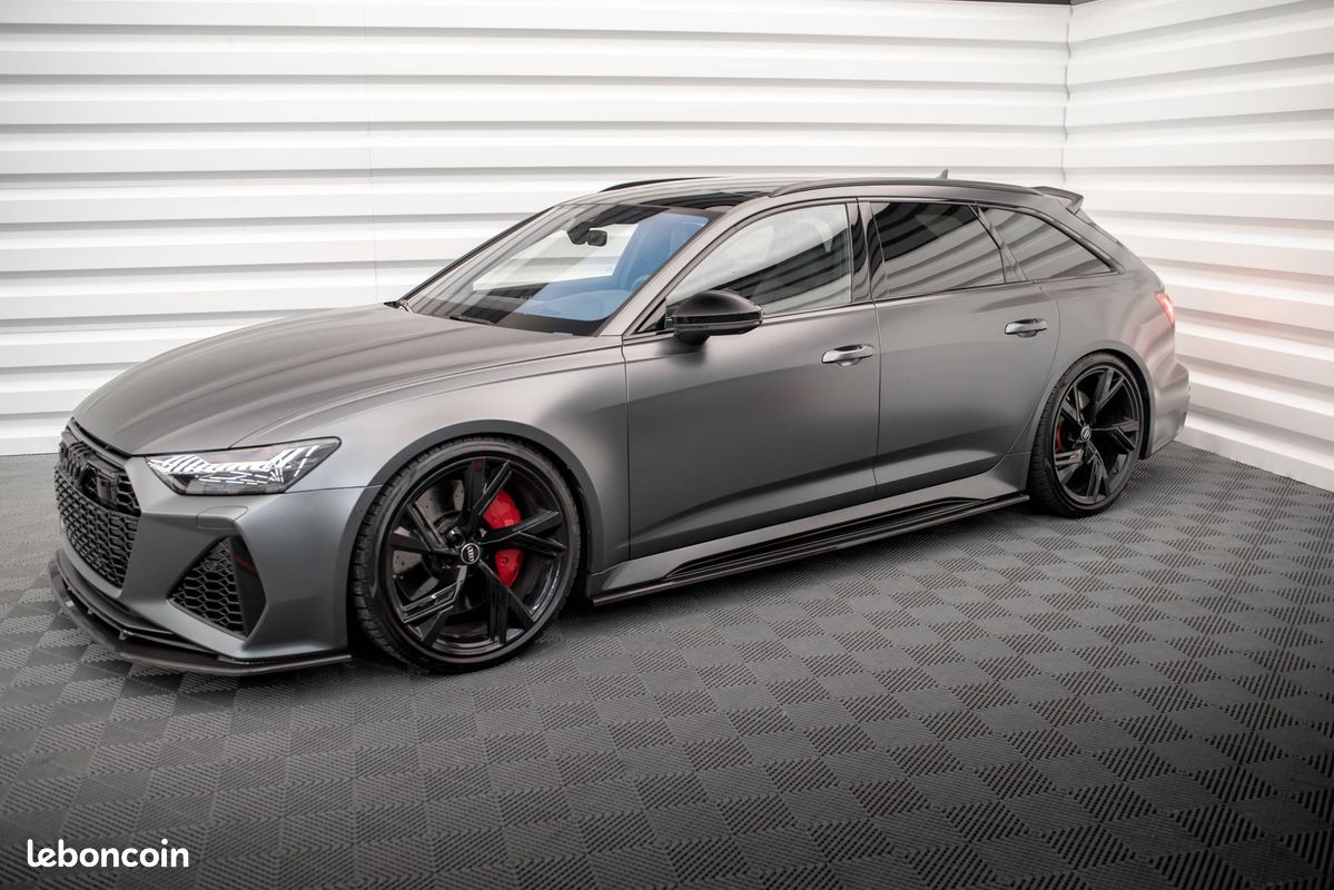 ⚡️ 4 jantes alu 18" pouces neuves look AUDI RS6 C8 A3 A4 A5 A6 A8 Q2 Q3 Q4 Q5 Q6 TT S3 S4 S5 S6 SQ5 EJ1751BL18 ✅ (image 2)