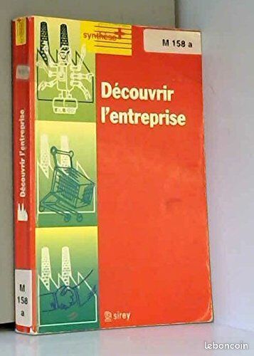 [Livre] Découvrir l'entreprise - Bon état (image 1)