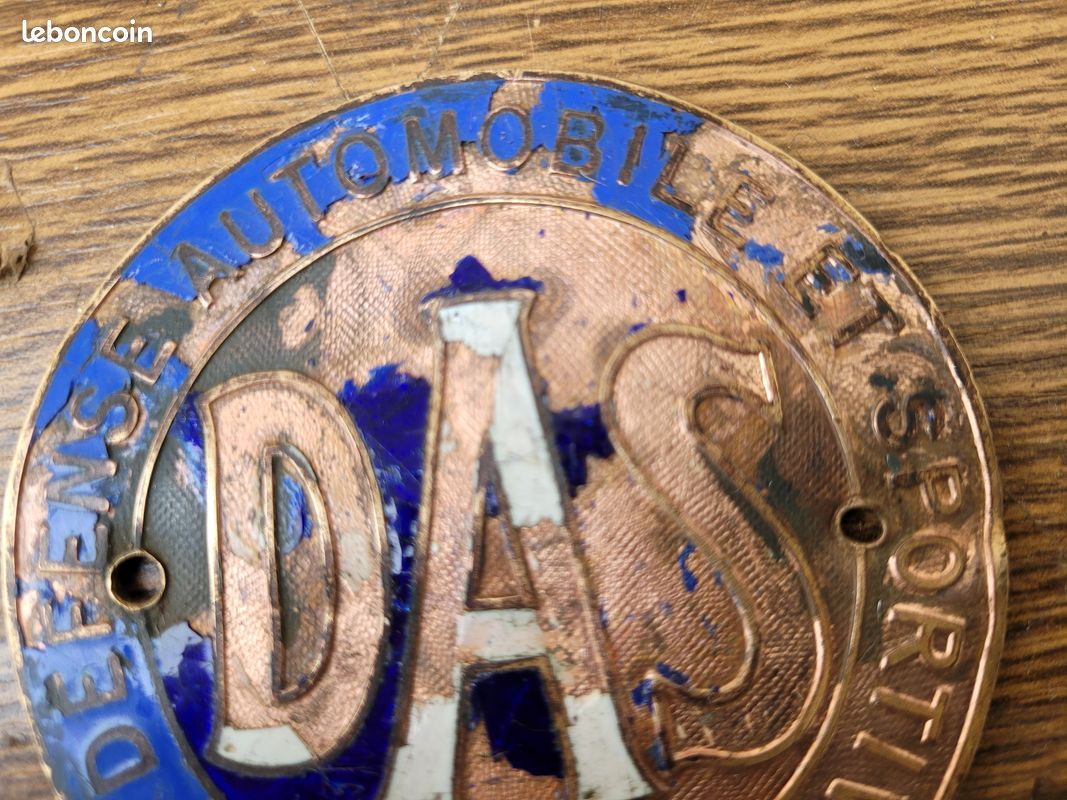 Insigne Voiture Ancien – Badge Club Wilmot Breeden, Or, Très Très Rare