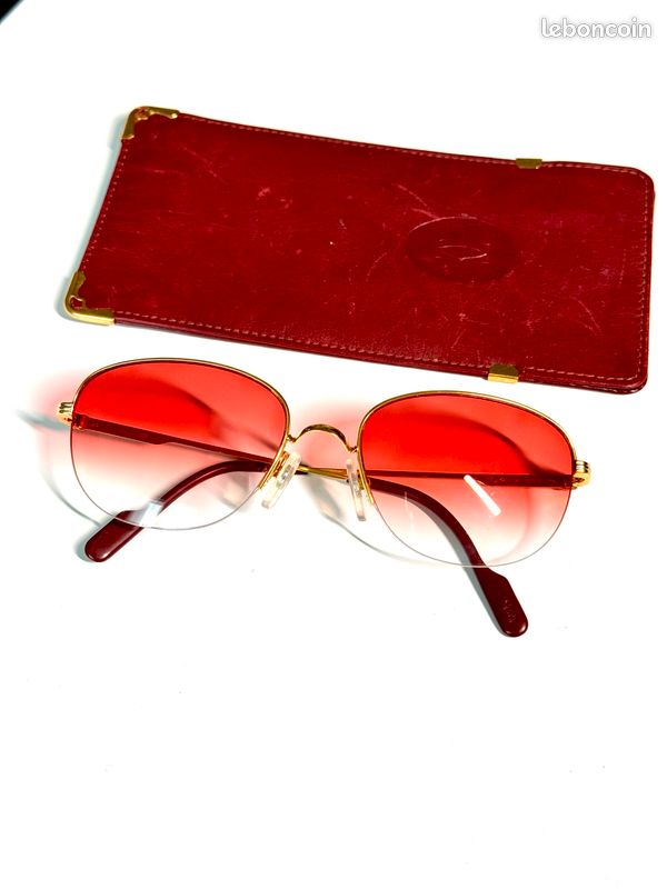 Lunettes de soleil Cartier Colisée 135 (image 1)