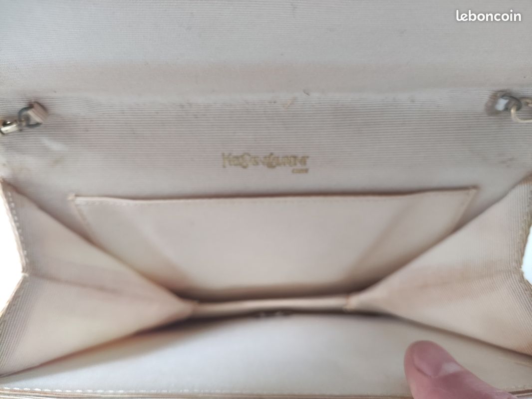 Mini-sac pochette Yves Saint-Laurent vintage (image 4)