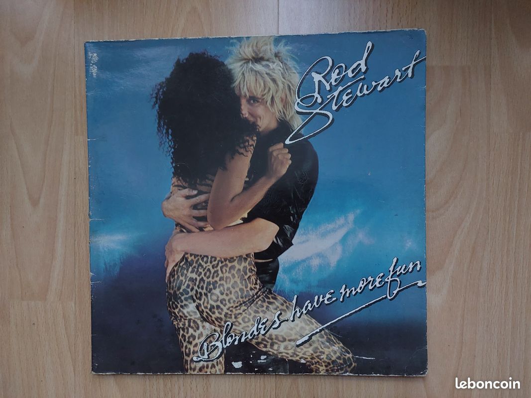 Rod Stewart Blondes have more fun vinyle 33T (image 1)