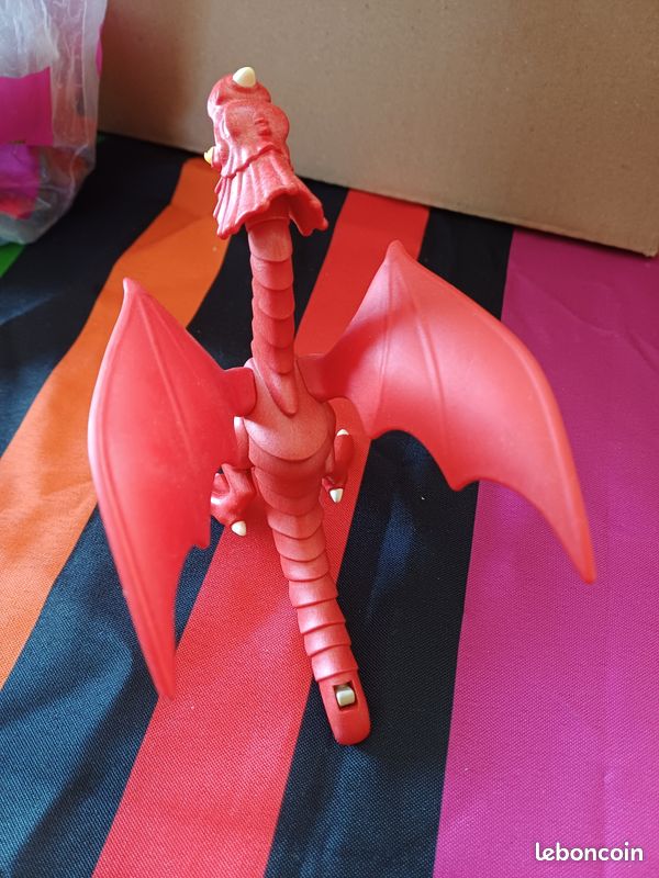 Playmobil: pieces : fees princesse dragon rouge (image 4)