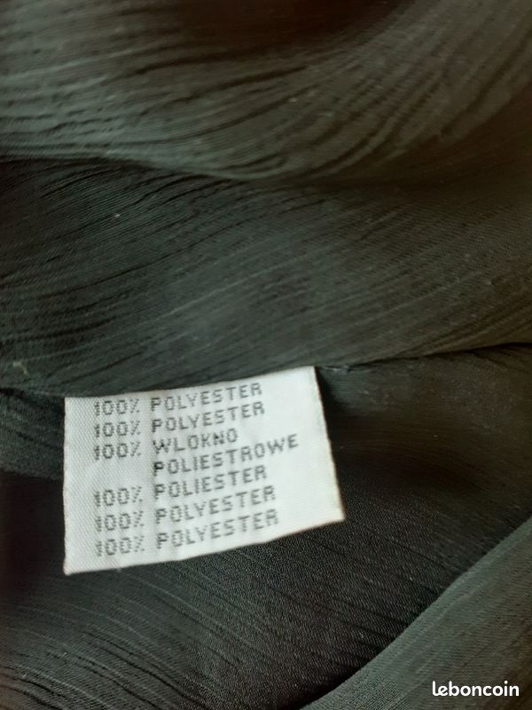 Haut noir voile taille 42 44 (image 4)
