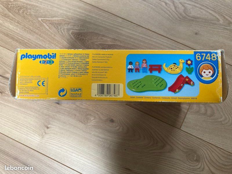 Playmobil 1er âge 123 l’Aire de jeux Réf 6748 (image 2)