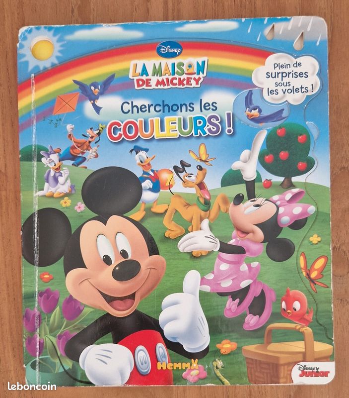 Livre Mickey cherchons les couleurs (image 1)