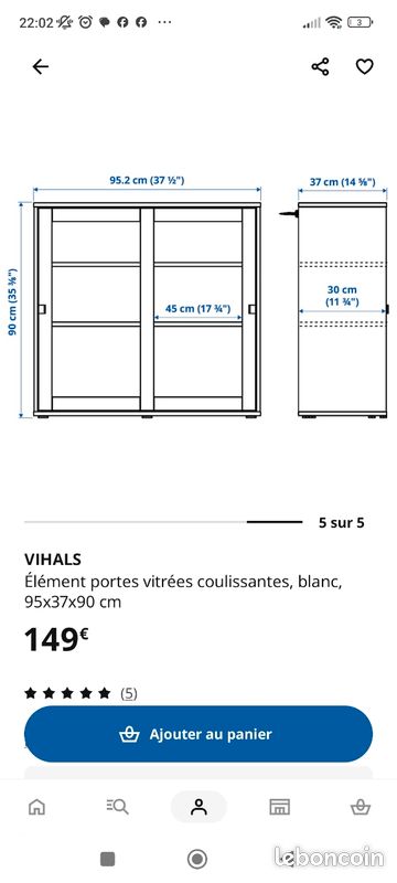 Vitrine ikea (image 4)
