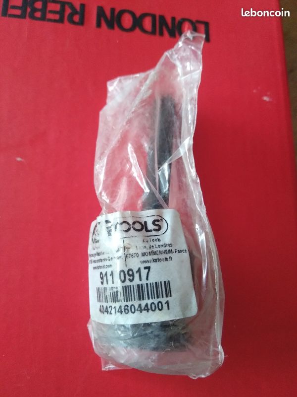 Douille Longue à Chocs KS TOOLS Torx T45 - 1/2" - Pour Chignole/charbonneuse - Chrome-molybdène