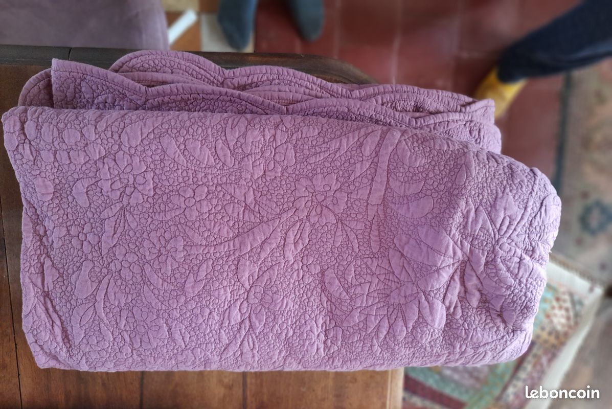 Boutis dessus de lit Linvosges 240 X 260 (image 1)