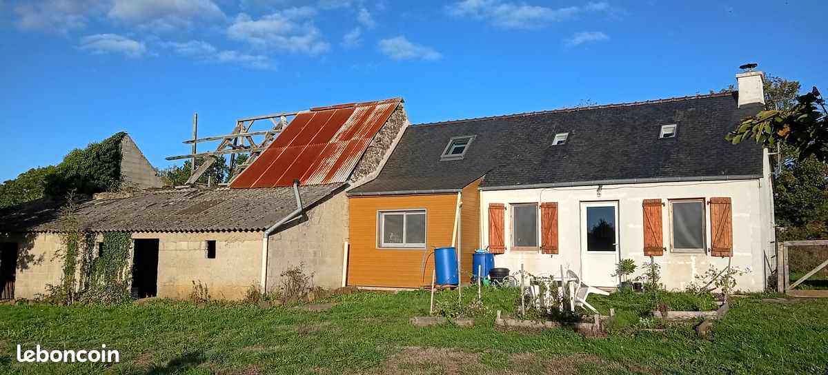 Maison 2 pièces 52 m² · à Scrignac · 52 m² · 88 000 €