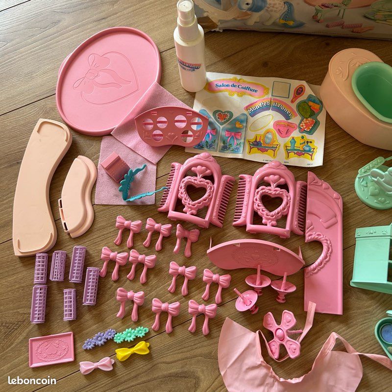 Salon De Coiffure Mon Petit Poney – G1 Hasbro 1987 – Vintage
