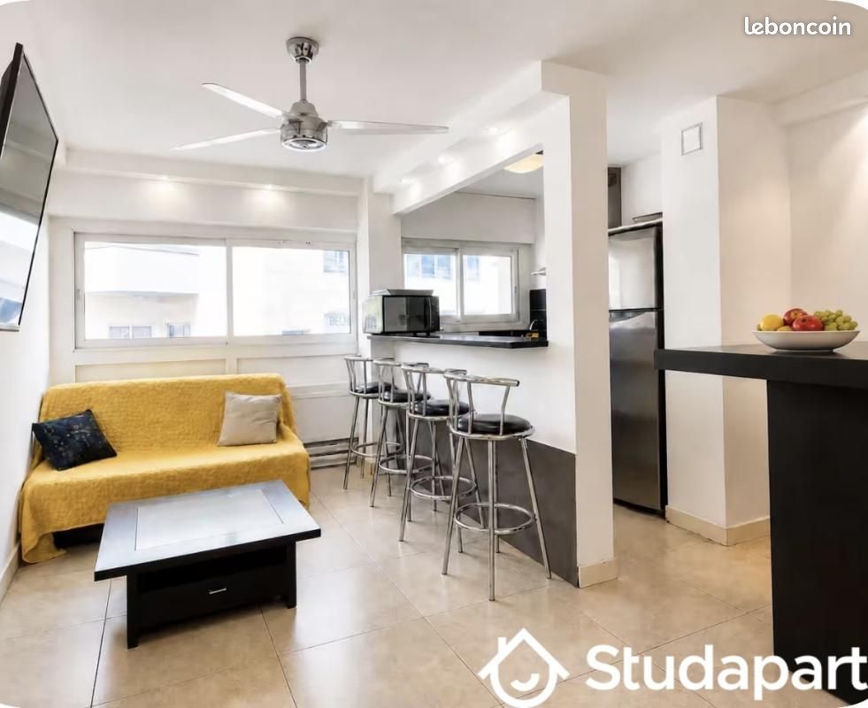 Appartement 1 pièce 35 m² · à Cannes · 35 m² · 890 €