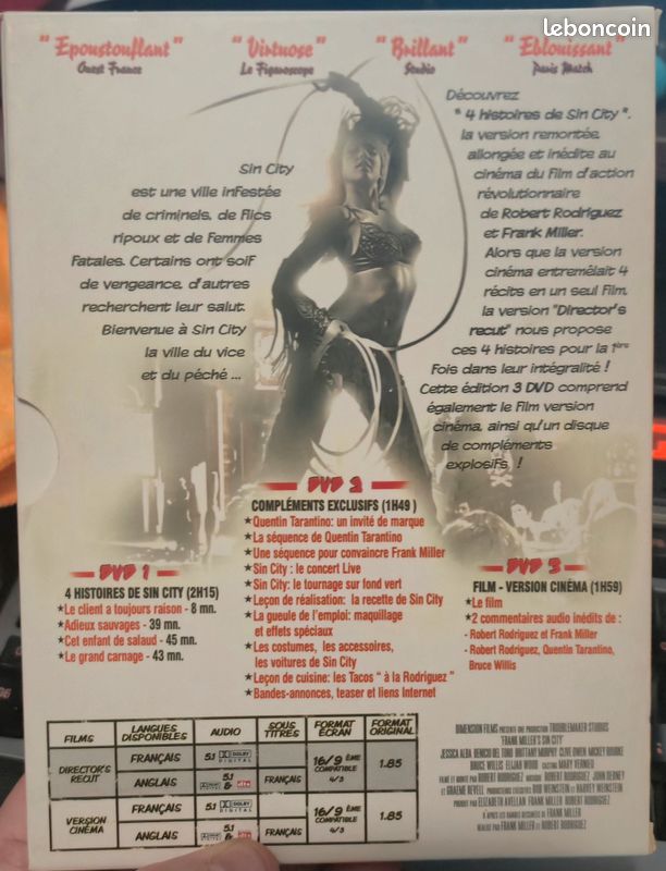 DVD Sin City : 4 Sin City Director's recut (image 7)
