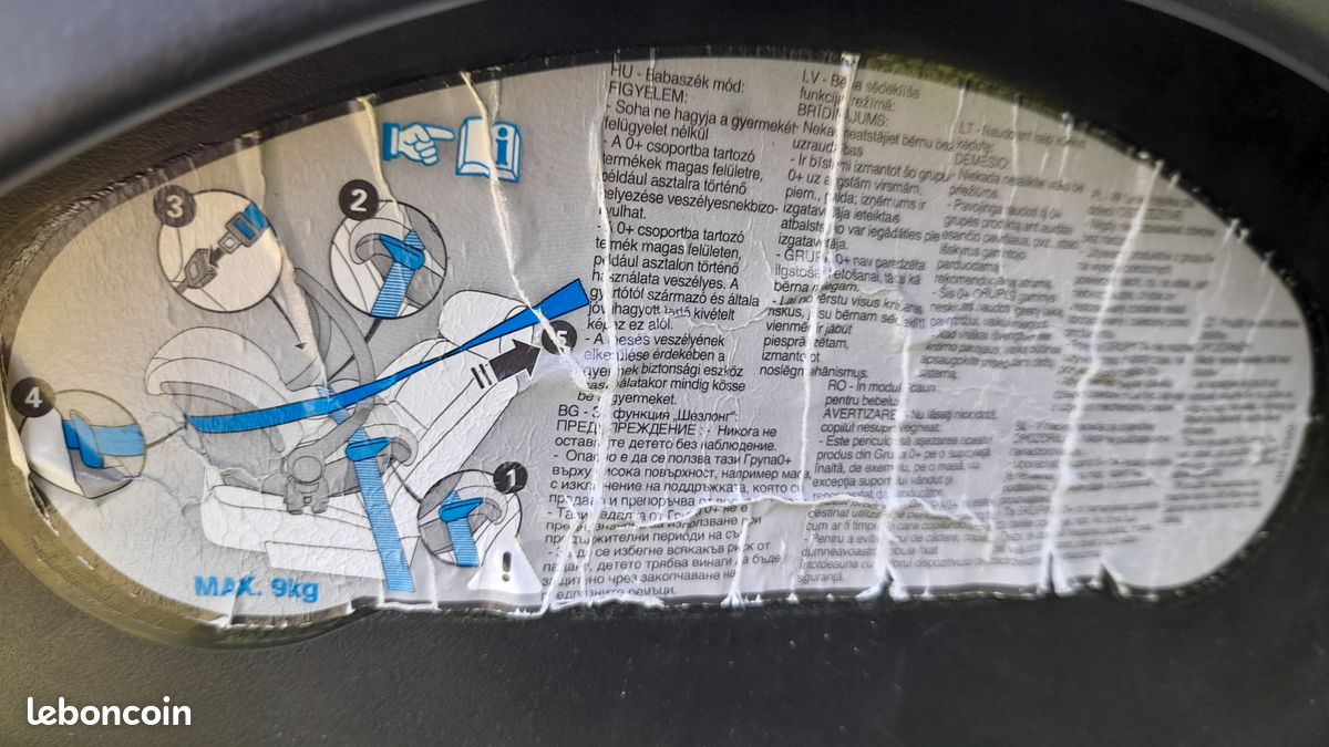 Siège auto cosy (image 3)