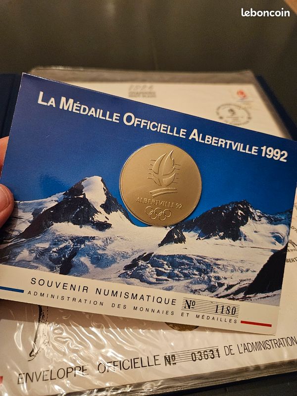 Enveloppe Premier Jour Albertville 1992 – Édition Officielle JO