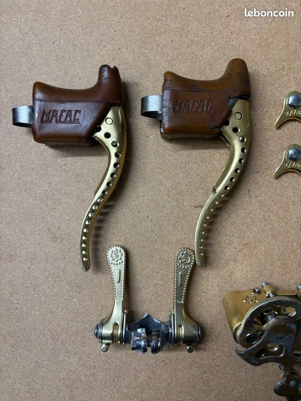 Garde-chaîne Vintage Années 1950 Pour Vélo - Aluminium Français - Occasion