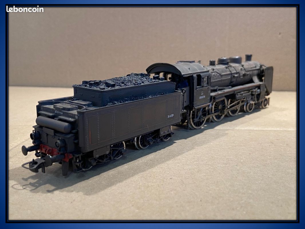 Locomotive à vapeur ho ROCO série 230-G SNCF référence