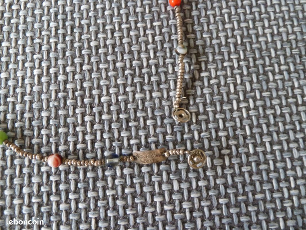 collier christian dior ras de cou j'adior metal dore