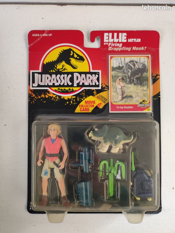Figurine Jurassic Park Ellie Sattler Kenner - Collection