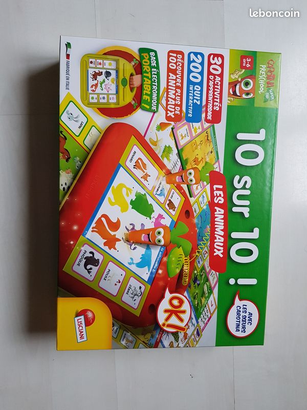 Jeu éducatif 10 sur 10 pour 3-6 ans (image 1)
