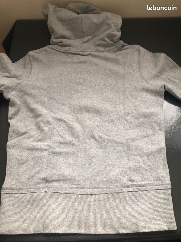 Sweat à capuche gris ROXY T.M (DN95) (image 2)