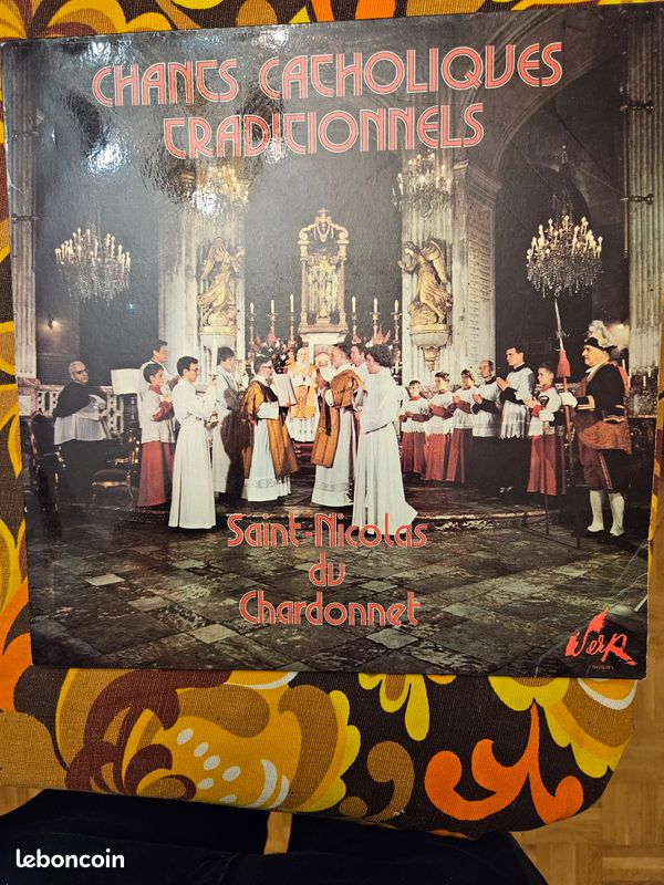 Vinyle 33T Chants catholiques traditionnels - Saint Nicolas du Chardonnet (image 1)