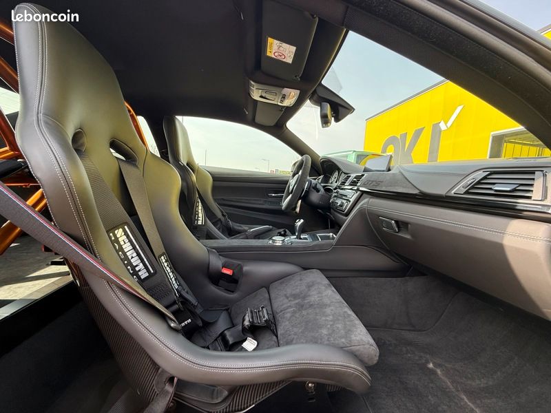 BMW M4 Coupé Série GTS 3.0 500 GPS Radar 1ère main Carbone Régul Clim (image 30)