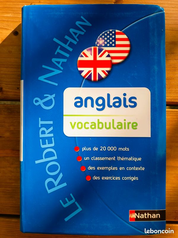 Livre - Robert et Nathan - Vocabulaire Anglais contemporain (image 1)