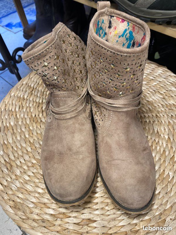 Bottes Noires Botte FourrÃ©e Femme Chaussea Bottine Chaussea Femme