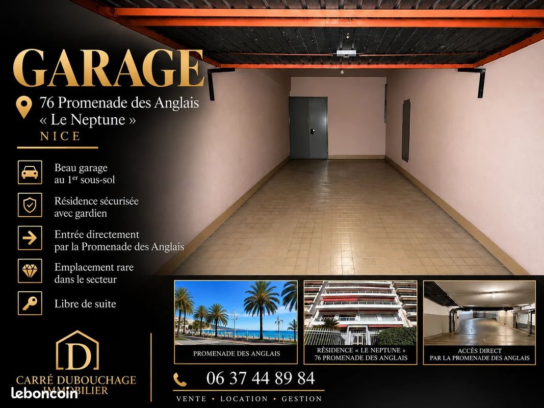 Parking 12 m² · à Nice · 12 m² · 70 000 €