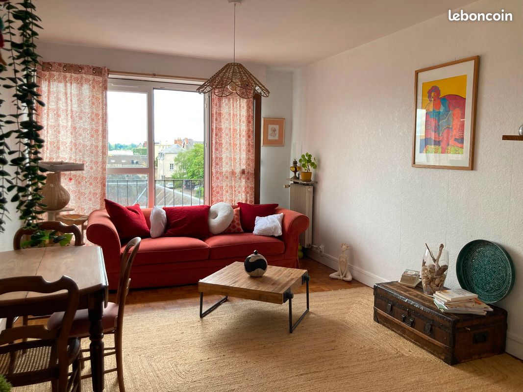 Appartement 3 pièces 64 m² · à Blois · 64,2 m² · 118 800 €