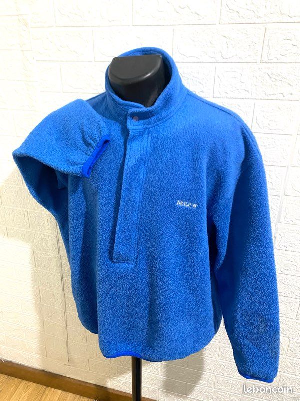 Vintage LL Bean polaire aztèque Navajo sweat moyen LL Bean Sportswear Polartec pull LL Bean Usa fermeture éclair polaire motif natif pull M - France