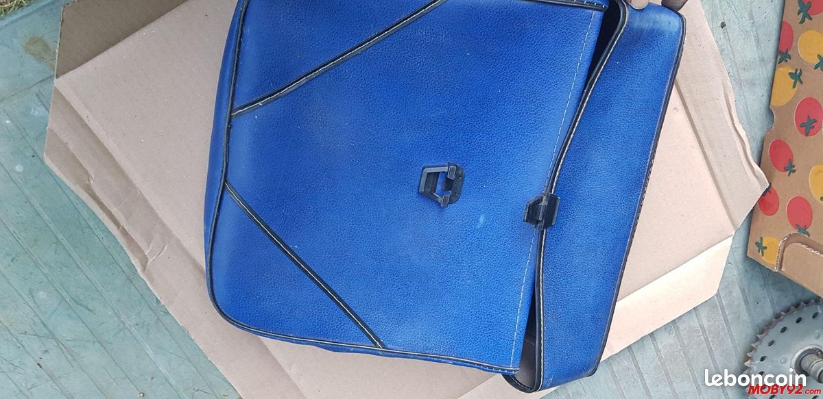 Sacoche bleue occasion Accessoires Bagagerie