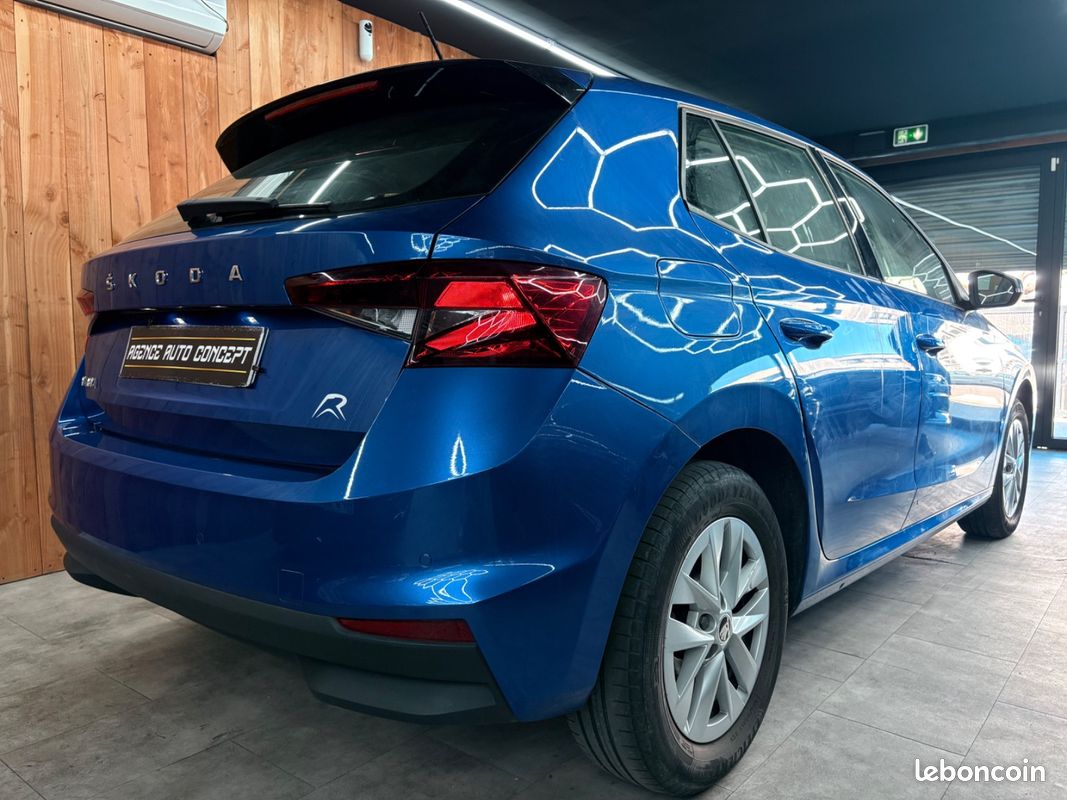Skoda FABIA 1.0 TSI 95 CH BVM5 Ambition 2EME MAIN + CARPLAY + RADARS AV/AR + GARANTIE 12 MOIS (image 6)