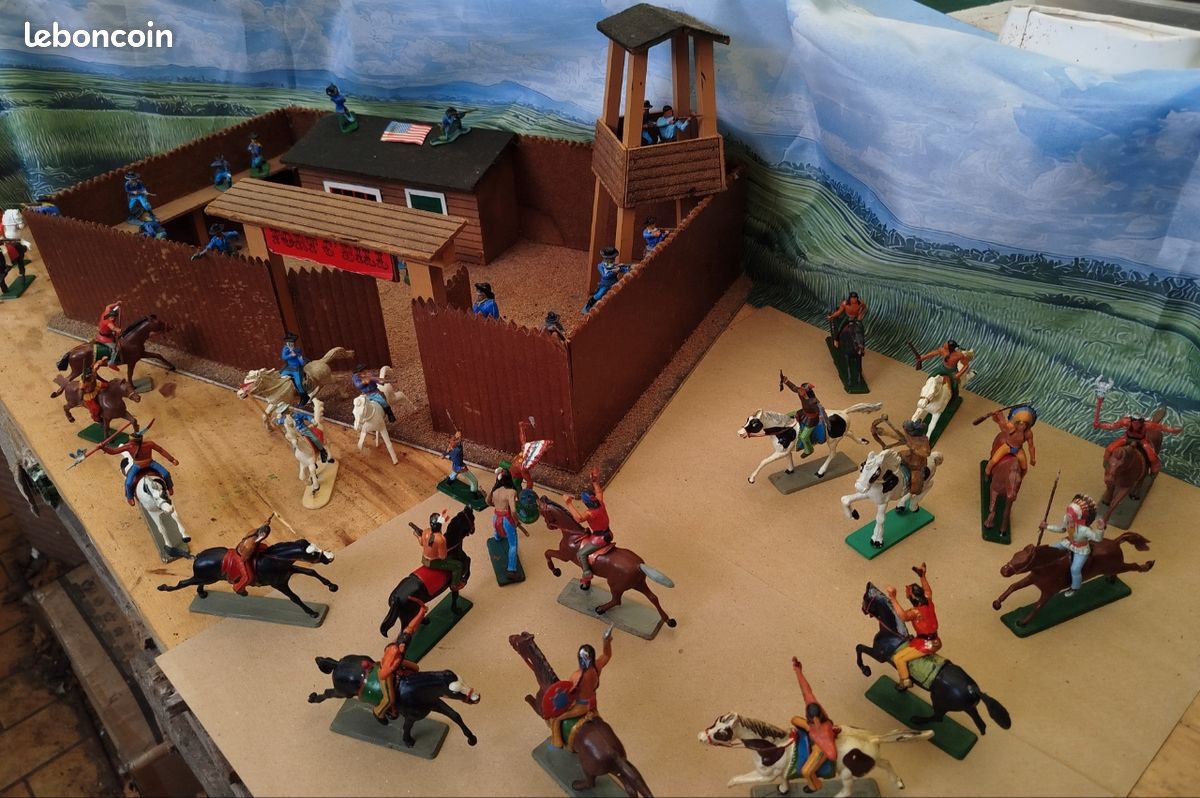 Très gros lot diorama : l'attaque de Fort Bill (image 1)