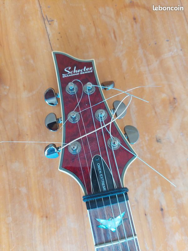 Guitare gaucher schecter omen extrem (image 4)