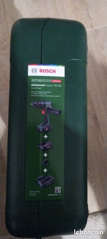 Perceuse sans fil percussion Bosch 18V Advanced (image 4)