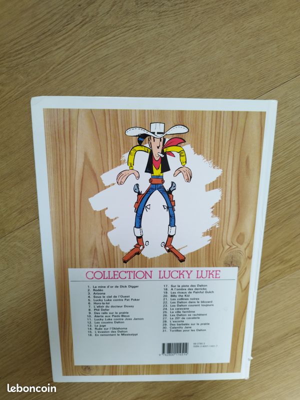 Lucky Luke 11 lucky Luke contre Joss Jamon (année 1987) (image 2)