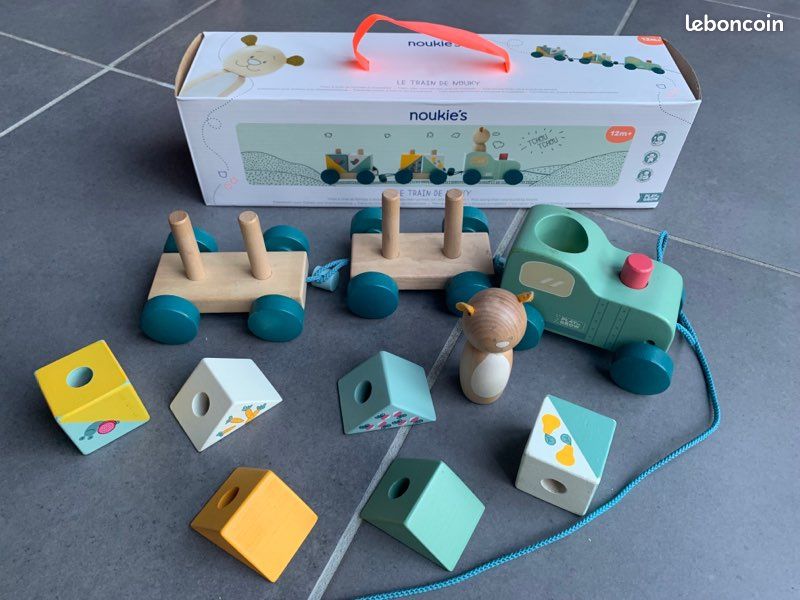 Petit Train en Bois - Noukie's PLAY GROW (image 2)