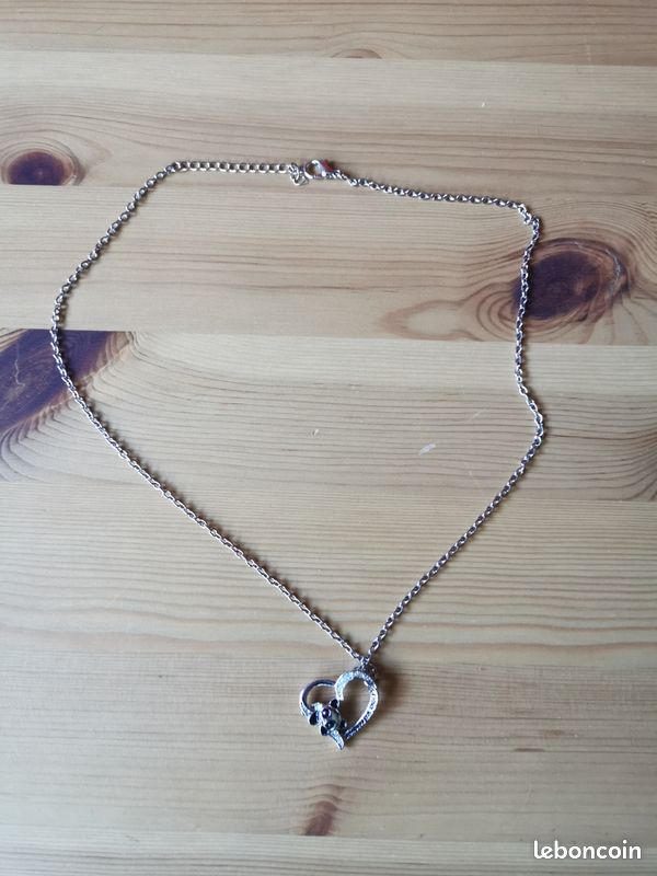 Collier argent panda (image 2)