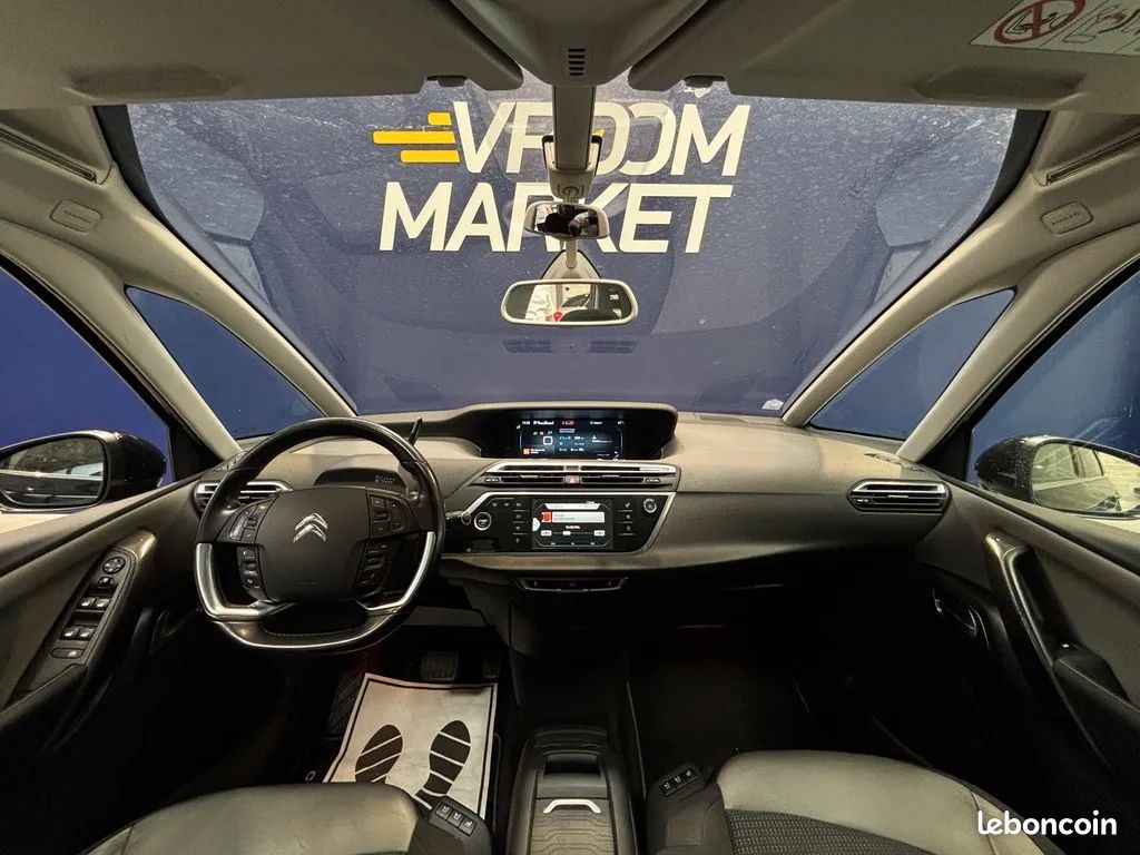 CITROEN C4 Picasso 2.0 HDI 150ch Exclusive - 2015 - Caméra de recul - Bluetooth - LED (image 7)