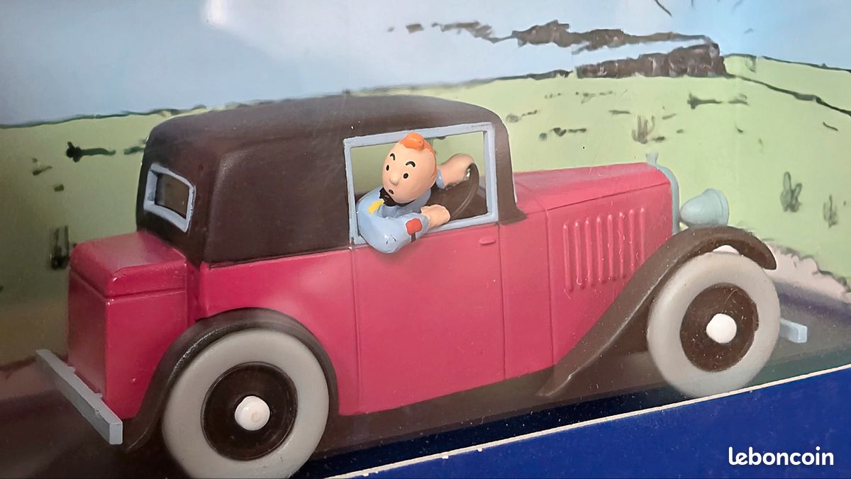 VOITURE TINTIN 1;43 METAL ET PLASTIQUE L OREILLE CASSEE | Kaufen auf