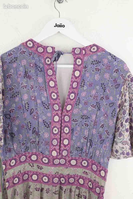 Robe en coton violette Bash Vêtements