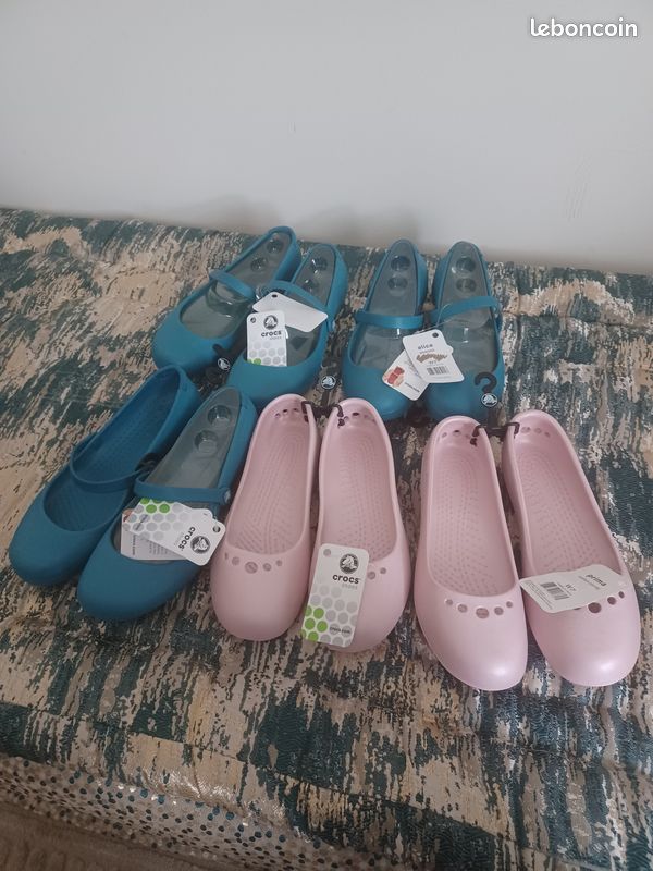 Ballerines Crocs femme 38/39 Chaussures