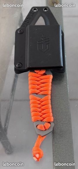 Lanière De Couteau En Paracorde Avec Perles Crâne - 13 Cm, Pour Couteaux EDC, Camping Et Survie